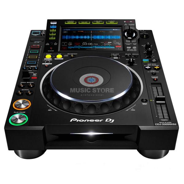Pioneer CDJ-2000NXS2 Nexus Multi Format Player,USB/SD/CD/DVD MIDI / HID, Multitouch Farbdisplay, Soundkarte, ProDJ Link