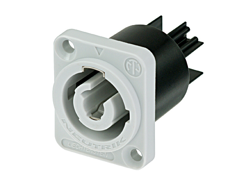 Neutrik PowerCon Einbaubuchse grau NAC3MPB-1