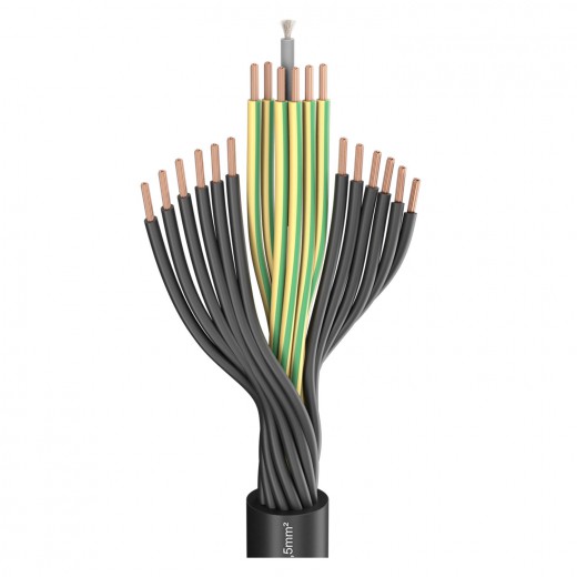 Sommer Cable Atrium Flex Lastkabel, 18x2.5mm², Ø18.1mm,SCHW. PREIS/METER, (LIEFERUNG IN 50m RINGEN)